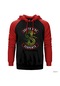 Riverdale South Side Serpents Kırmızı Reglan Sweatshirt Kırmızı