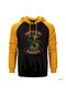 Riverdale South Side Serpents Sarı Reglan Kol Kapşonlu Sweat Sarı