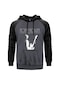 Robin Trower At The Bbc Gri Reglan Kol Unisex Sweatshirt Hoodie Gri