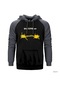 Robin Trower Victims Of The Fury Gri Reglan Kol Kapşonlu Sweat Gri
