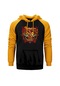 Sabaton Coat Of Arms Sarı Reglan Kol Kapşonlu Sweatshirt Sarı (549441825)