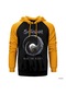 Six Feet Under Wake The Night Sarı Reglan Kol Kapşonlu Sweat Sarı