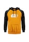 Star Wars Logo 2 Sarı Reglan Kol Unisex Sweat Hoodie Sarı