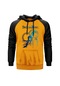 Steins Gate Sarı Reglan Kol Unisex Sweatshirt Hoodie Sarı