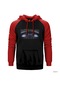 Tool 10.000 Day Kırmızı Reglan Kol Kapşonlu Sweatshirt Kırmızı