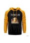 Travis Scott Sarı Reglan Kol Kapşonlu Sweatshirt Sarı