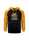 Watain Skull Sarı Reglan Kol Kapşonlu Sweatshirt