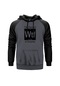 Wtf Element Gri Reglan Kol Unisex Sweatshirt Hoodie Gri