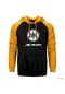 Xmax Logo Sarı Reglan Kol Kapşonlu Sweatshirt Sarı