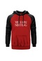 You Know Nothing Kırmızı Reglan Kol Unisex Sweatshirt Kırmızı