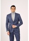 Dufy Lacivert Erkek Regular Fit Mono Yaka Takım Elbise - 93818