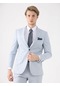 Dufy Mavi Erkek Slim Fit Mono Yaka Takım Elbise - 87985