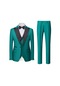Ikkb Erkek Günlük Slim Yeni Stil Takım Elbise Açık Yeşil