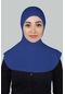 Altobeh Kadın Tesettür Pratik Boyunluklu Ninja Hijab - Sporcu Bone Eşarp Şal - Açık Kot