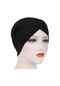 Yystore Dişi Hijab Muslim Hat Elastic Fabric Baz Bone Hsd6742