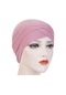 Yystore Dişi Hijab Muslim Hat Elastic Fabric Baz Bone Pfs0326