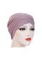 Yystore Dişi Hijab Muslim Hat Elastic Fabric Baz Bone Qzs6886