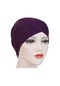 Yystore Dişi Hijab Muslim Hat Elastic Fabric Baz Bone Szs7846