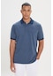 AC&Co / Altınyıldız Classics Erkek Lacı Regular Fit Rahat Kesim Polo Yaka Pamuklu Jakarlı Tişört