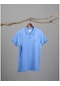 Adam Boxes Polo Yaka T-Shirt Neo-Essential-Açık Mavi