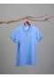 Adam Boxes Polo Yaka T-Shirt Neo-Essential-Açık Mavi
