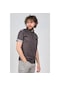 Arslanlı Erkek Cep Detaylı Polo Yaka T-Shirt 07601815 Füme-Füme