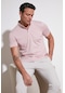 Buratti Erkek Polo T Shirt 646R1000 Beyaz-Rose