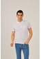Dufy Beyaz Erkek Slim Fit Polo Yaka Tshirt - 83130