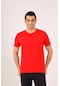 Dufy Kırmızı Erkek Slim Fit Bisiklet Yaka Tshirt - 92693