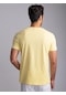 Dufy Limon Sarı Erkek Slim Fit Bisiklet Yaka Tshirt - 62061