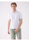 Dufy Beyaz Erkek Slim Fit Polo Yaka Tshirt - 85398