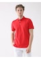 Dufy Kırmızı Erkek Slim Fit Polo Yaka Tshirt - 85418