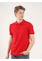 Dufy Kırmızı Erkek Regular Fit Polo Yaka Tshirt - 89015