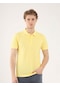 Dufy Sarı Erkek Regular Fit Polo Yaka Tshirt - 89040