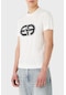 Emporio Armani Erkek T Shirt 3r1tv4 1juvz 0128 Ekru