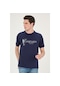 Erkek Basic T-Shirt Tşört-Lacivert (542983082)