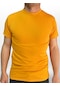 Erkek Normal Kalıp Sarı Renk T-shirt
