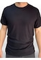 Erkek Normal Kalıp Siyah Renk T-shirt