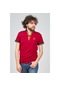 Exc & Handex Yaka Düğmeli T-Shirt 4373235 Kırmızı-Kırmızı