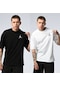 Fifty Color 2'li Tshirt Penye Siyah-beyaz Takım JRD Baskılı