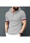 Ikkb Yaz Günlük Moda Düz Renk Günlük Kapüşonlu Erkek Tişört Beyaz