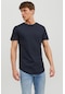 Jack & Jones Erkek T Shirt 12113648-Lacivert