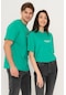 Jack & Jones Kabartma Logo Baskılı Tişört - Vesterbro 12240121 Holly Green