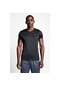 Lescon 22S-1221-22N Erkek Slim Fit Kısa Kol T-Shirt Siyah-Siyah
