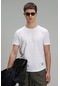 Lufian Erkek Junya Basic T-Shirt 111020149 Beyaz