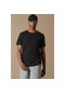 Lufian Erkek Junya Basic T-Shirt 627111020134 Siyah-Siyah