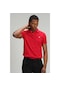 Lufian Erkek Laon Spor Polo Yaka T-Shirt 627111040091 Kırmızı-Kırmızı