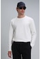 Lufian Erkek T Shirt 112020039 Kırık Beyaz