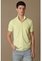 Lufian Erkek Vernon Spor Polo Yaka T-Shirt 111040121 Sarı
