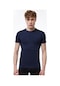 Malabadi Erkek Yuvarlak Yaka Kısa Kol Modal Body 030 Lacivert 2XL